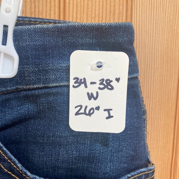 Chico's Blue Jeans with Silver Stripe - Picture 4 of 7